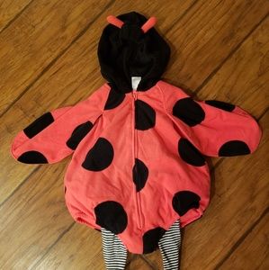Carters 3-6 month ladybug costume